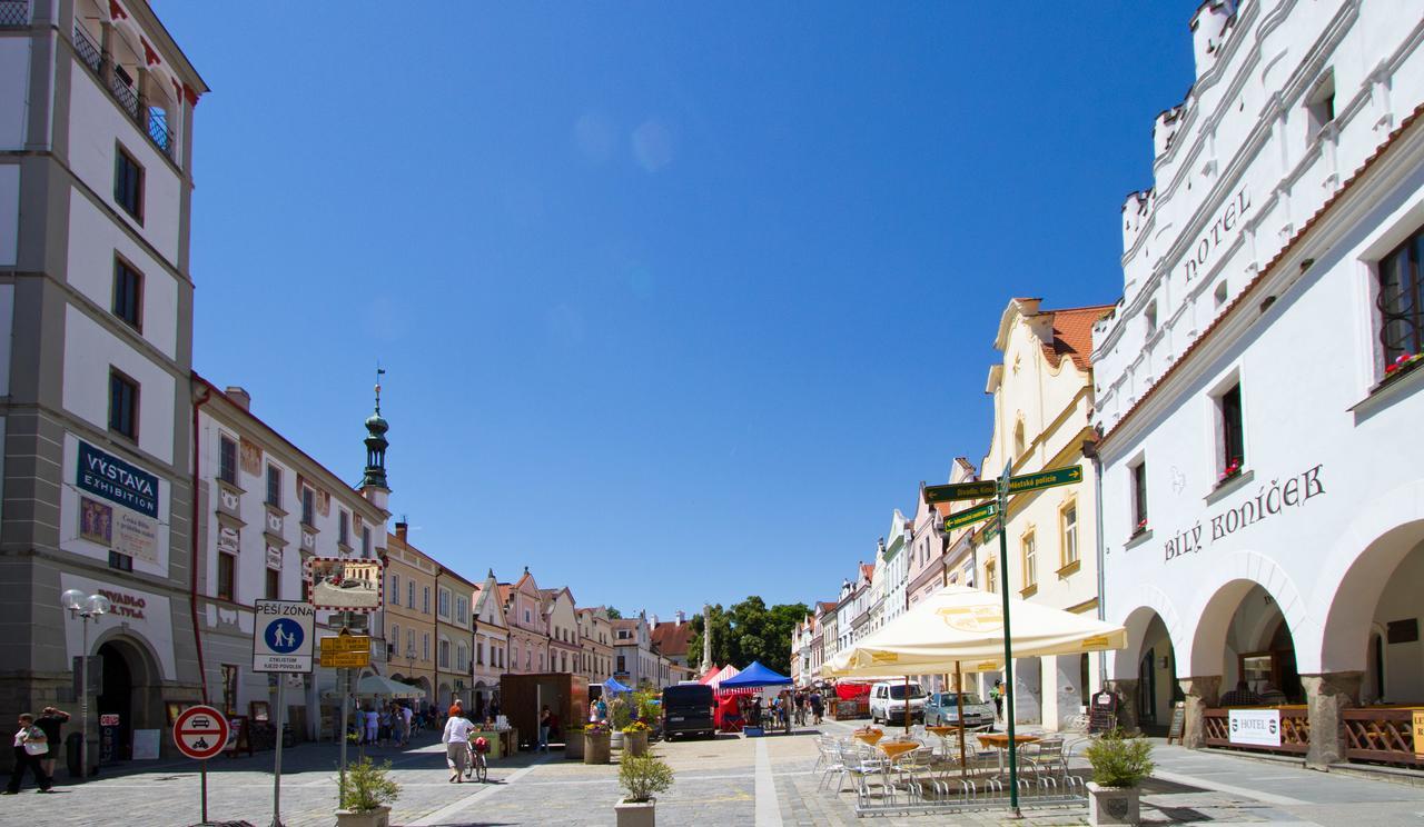 Hotel Bily Konicek Třeboň Екстериор снимка